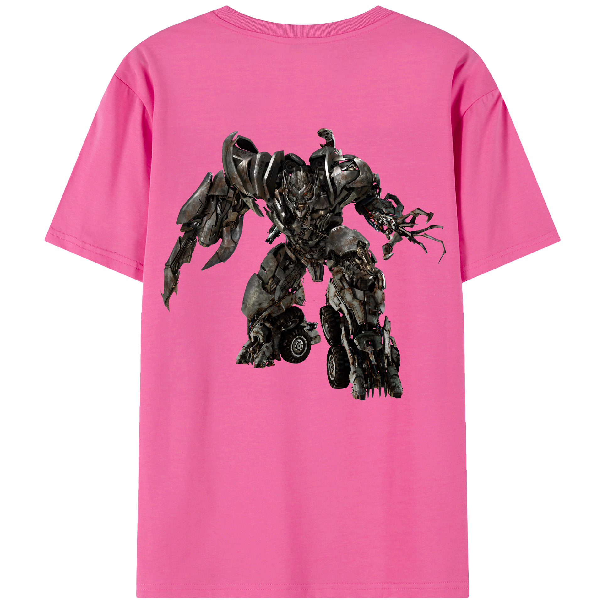 （画像用） Transformers トランスフォーマー レディース半袖Tシャツ(バックプリント)
